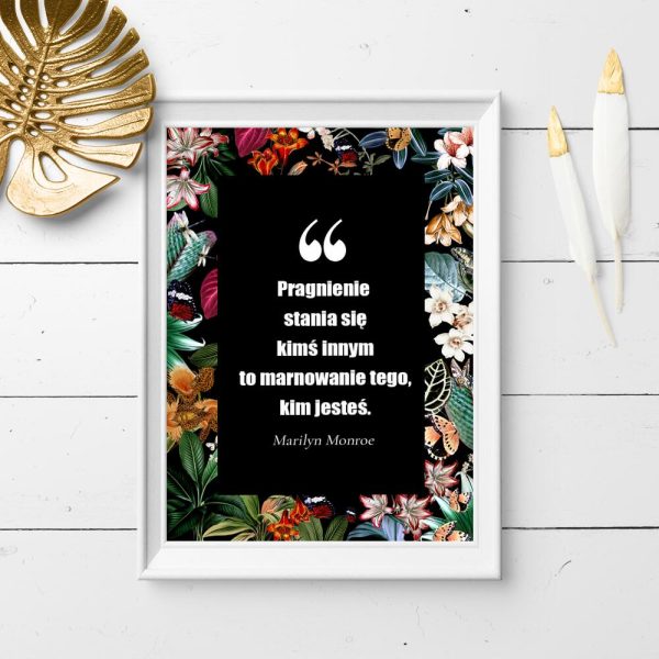 Plakat z maksymą MM