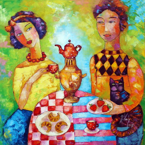 Obraz z zakochaną parą