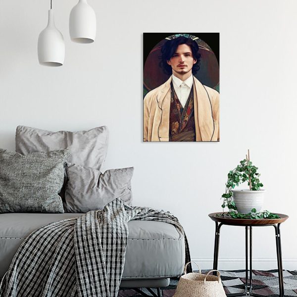 Obraz z mężczyzną