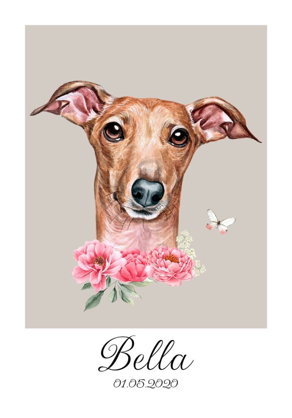 plakat z charcikiem włoskim