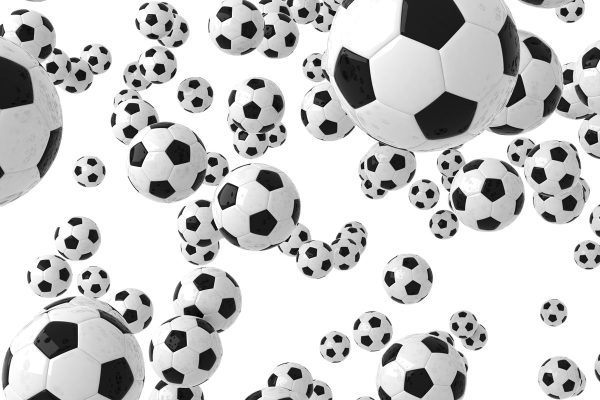 tapeta z piłkami