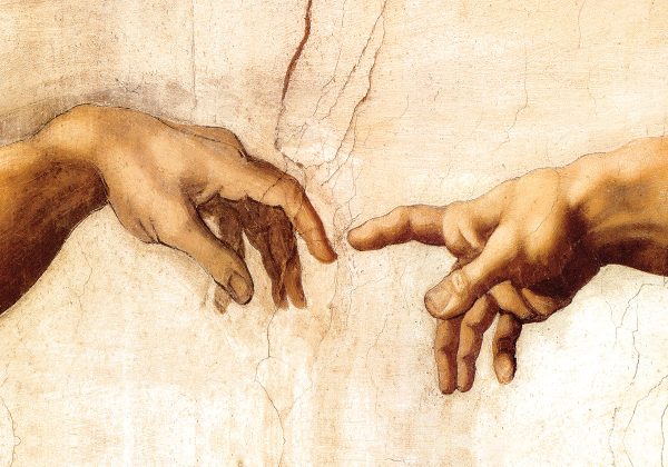 obraz ze stworzeniem adama