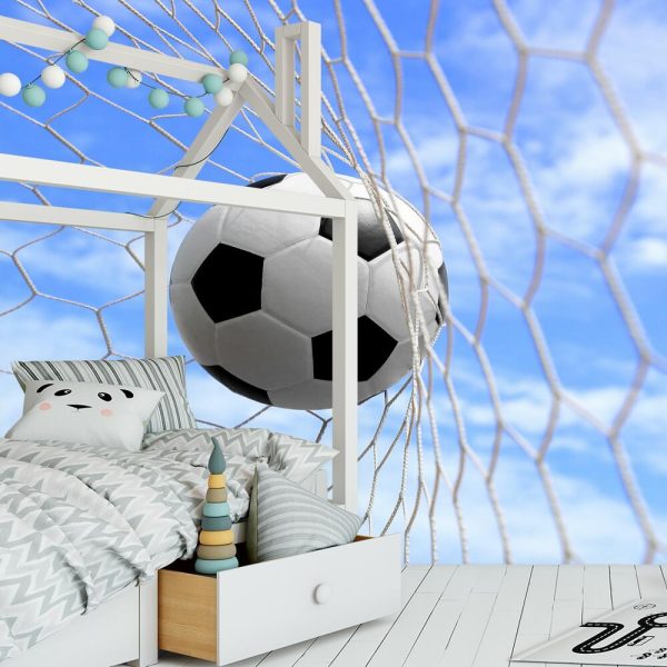 Fototapeta z motywem piłki na ścianę do pokoju dziecięcego