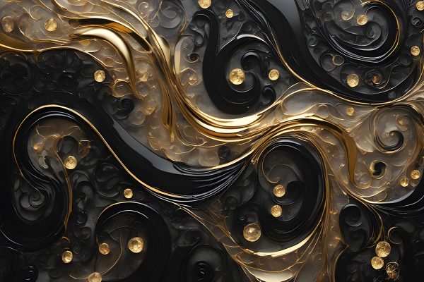 Obraz z motywem abstrakcji