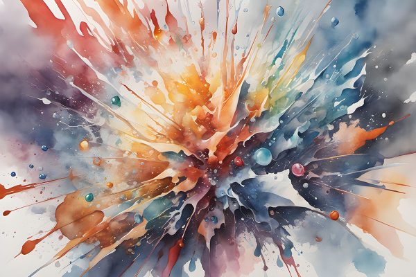 tapeta z motywem abstrakcji