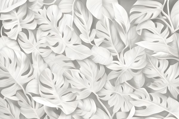 Tapeta z motywem botanicznym