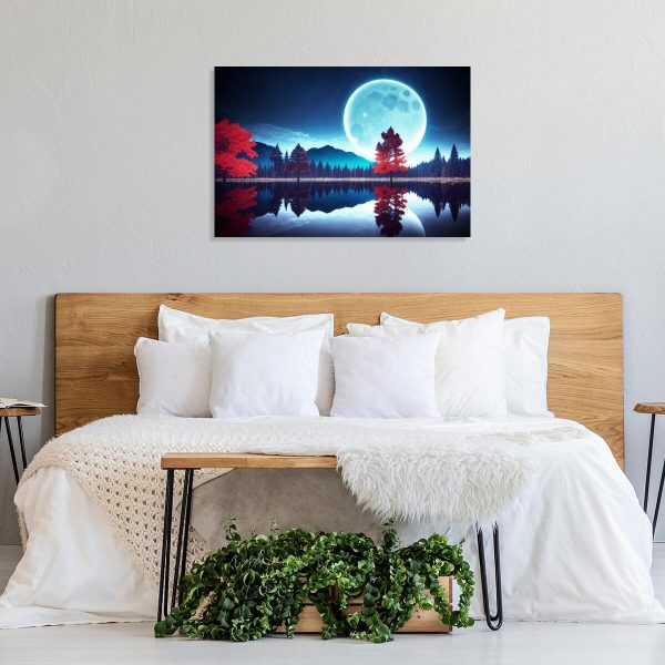 Obraz jesienne drzewa