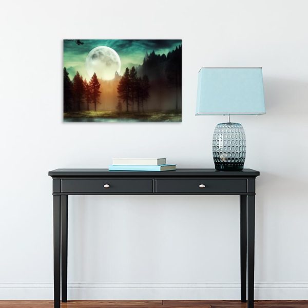 Obraz nocny krajobraz