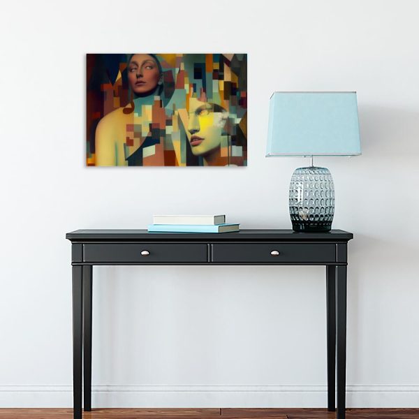 Obraz z motywem abstrakcji