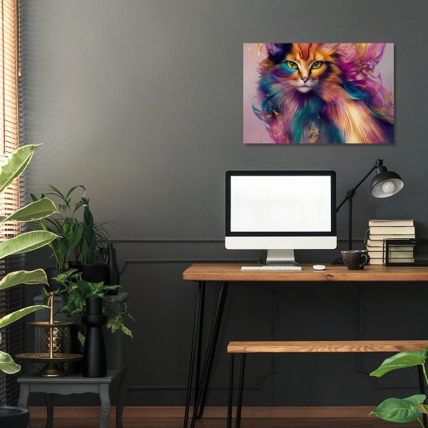 Obraz z motywem kotka