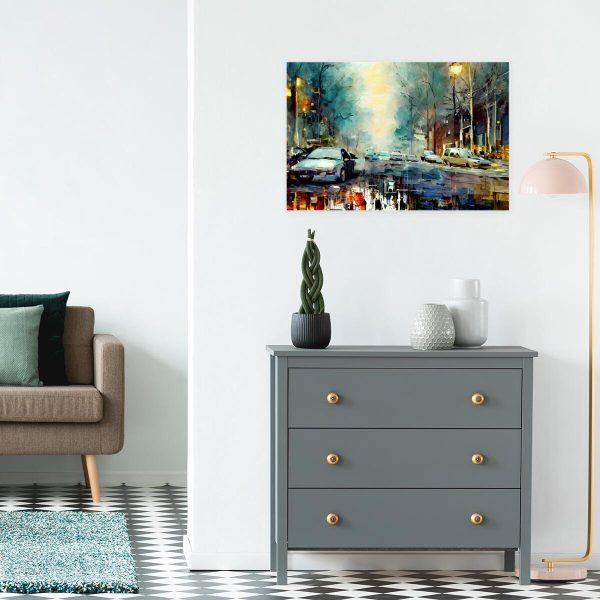 Obraz z motywem miasta