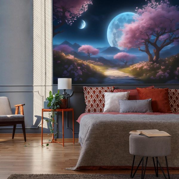 Foto-tapeta z księżycem