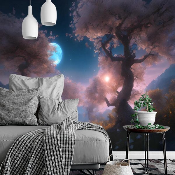 Fototapeta z wiśniami