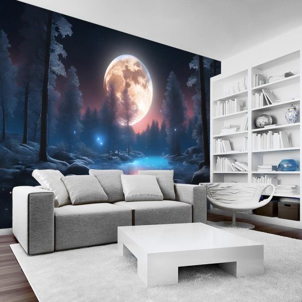 tapeta z księżycem