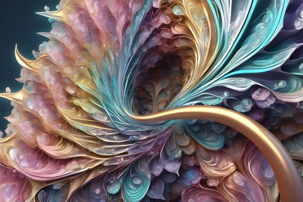 Tapeta z motywem abstrakcji