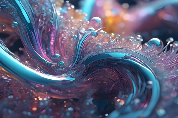 Tapeta z motywem abstrakcji