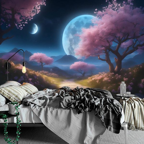 Tapeta z planetami nad Japonią