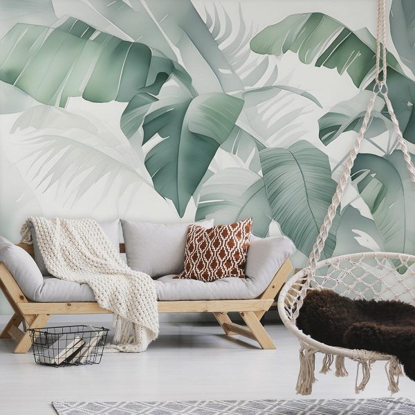 Foto-tapeta z roślinami tropikalnymi