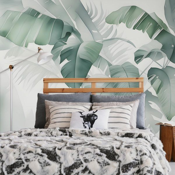 Tropikalne rośliny na tapecie