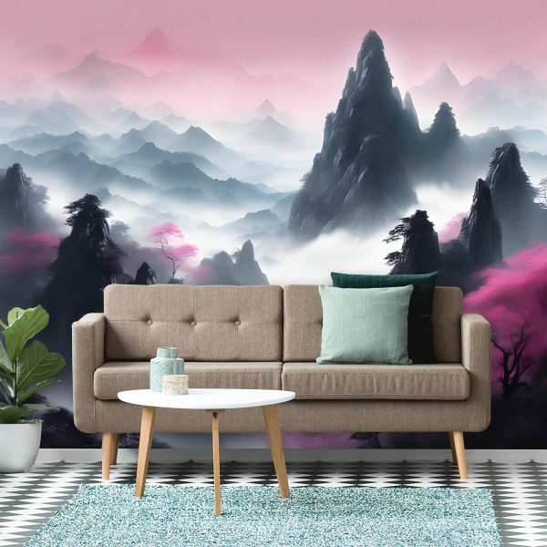 Fototapeta z motywem gór