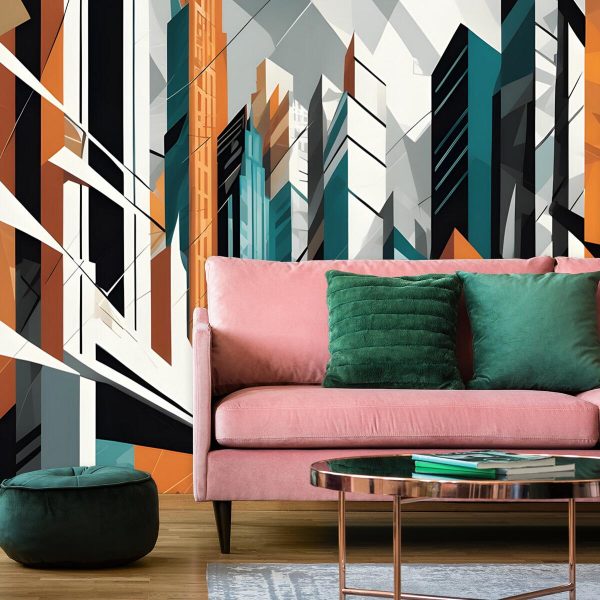 foto-tapeta z Nowym Jorkiem - abstrakcja