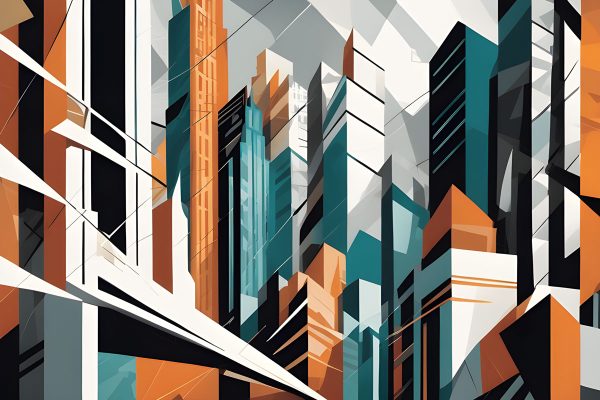 Foto-tapeta z wieżowcami w Nowym Jorku