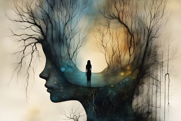 Obraz z motywem abstrakcji