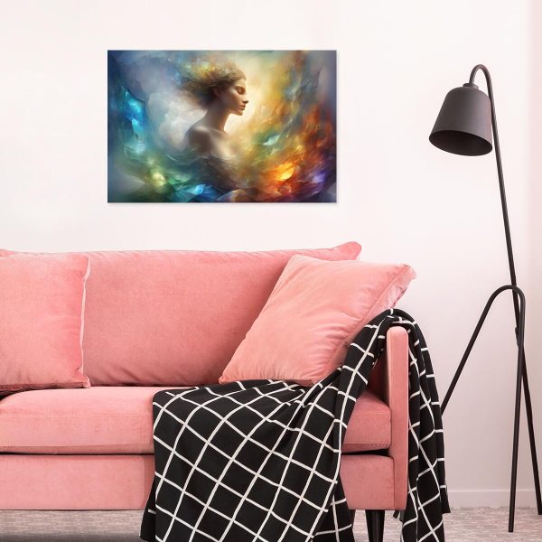 Obraz z popiersiem kobiety