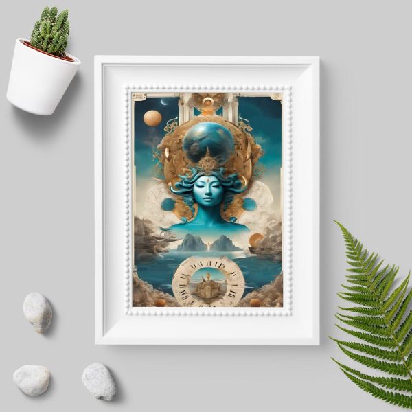 Plakat bożkami w hinduizmie