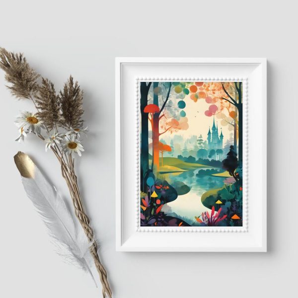 Plakat - ilustracja do bajki