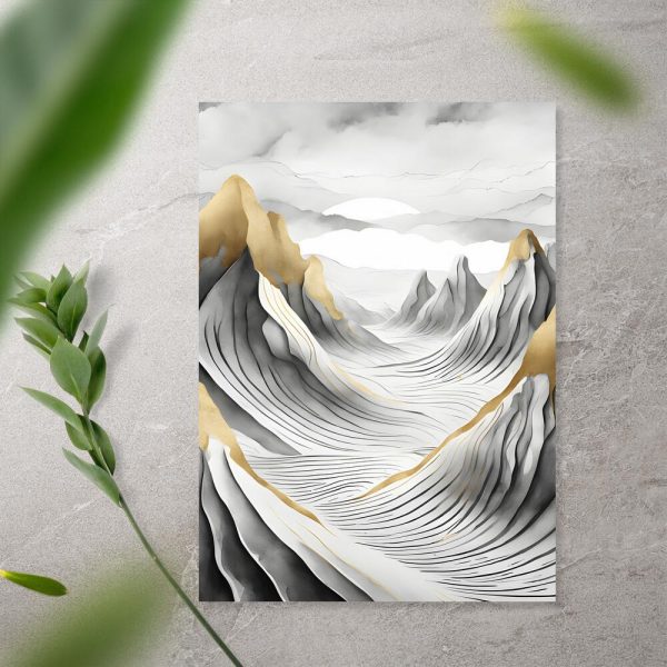 Plakat z przełęczą