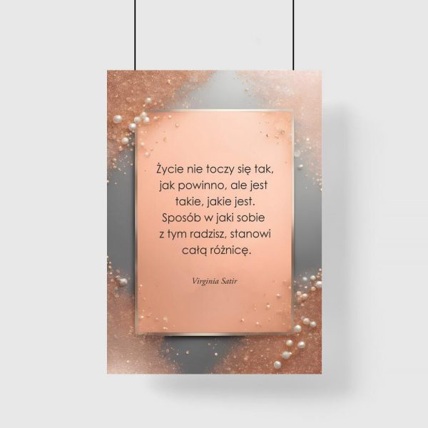 Plakaty z typografią