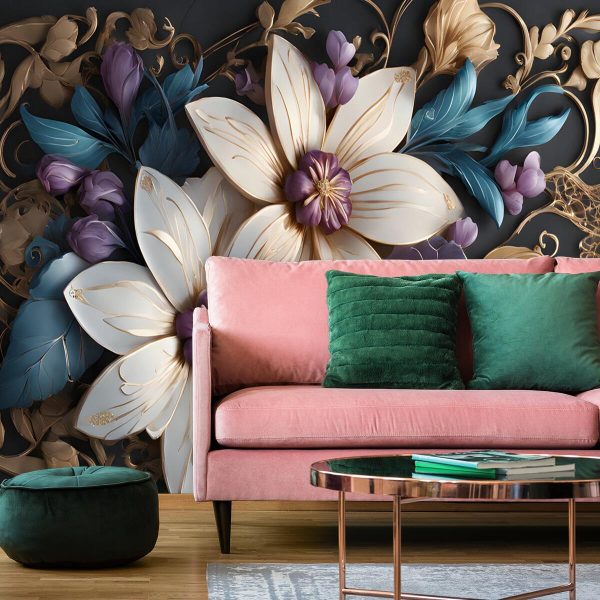 fototapeta z motywem roślin