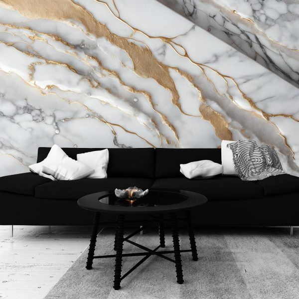 tapeta z marmurem i żyłkami