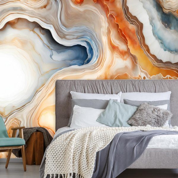 tapety z abstrakcyjnymi falami