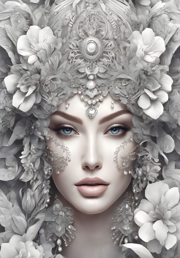 Obraz z człowiekiem