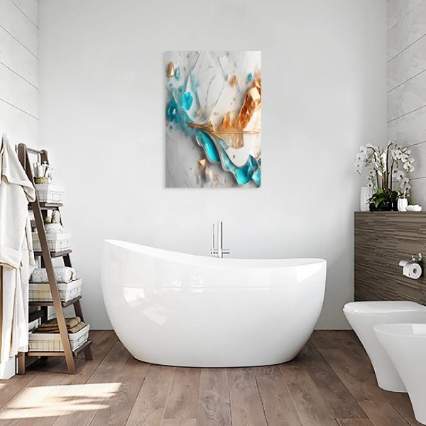 Obraz z motywem abstrakcyjnych form