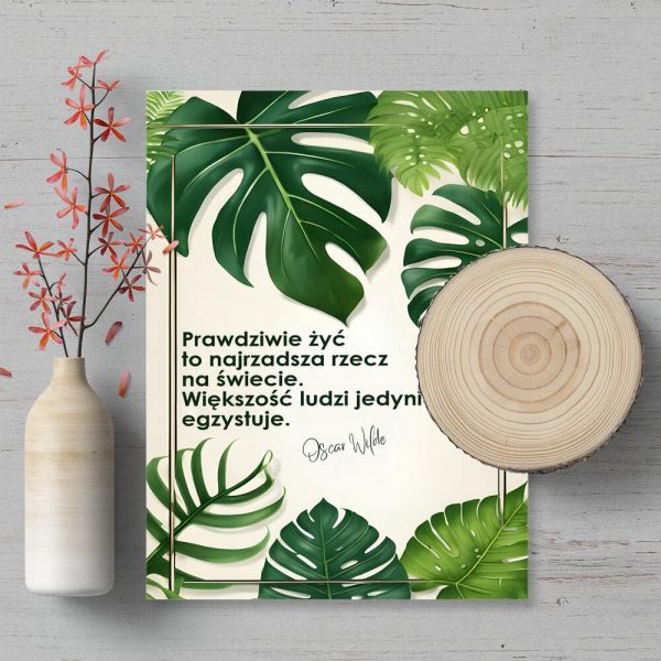 plakaty z cytatami