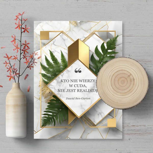 Plakaty z maksymami - cytat