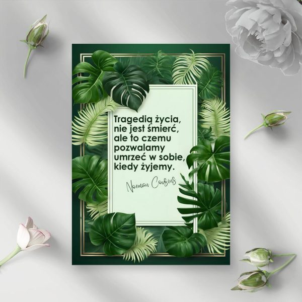 plakaty z typografią