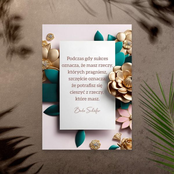 Plakaty z typografią