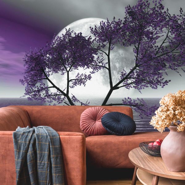 Fototapeta do biura - Fioletowe niebo