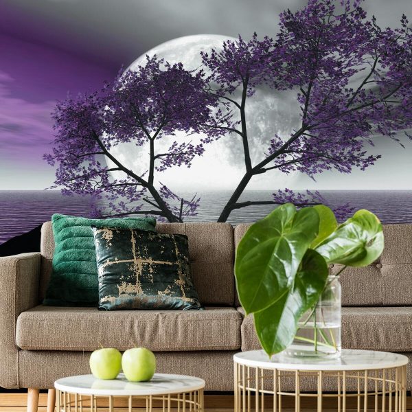 Fototapeta na ścianę - Fioletowe niebo