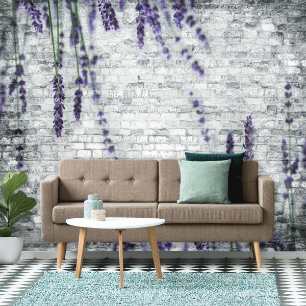 Fototapeta z lawendą do przedpokoju