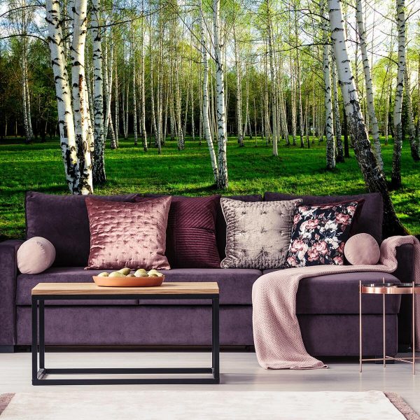 Tapeta z motywem lasu do biura