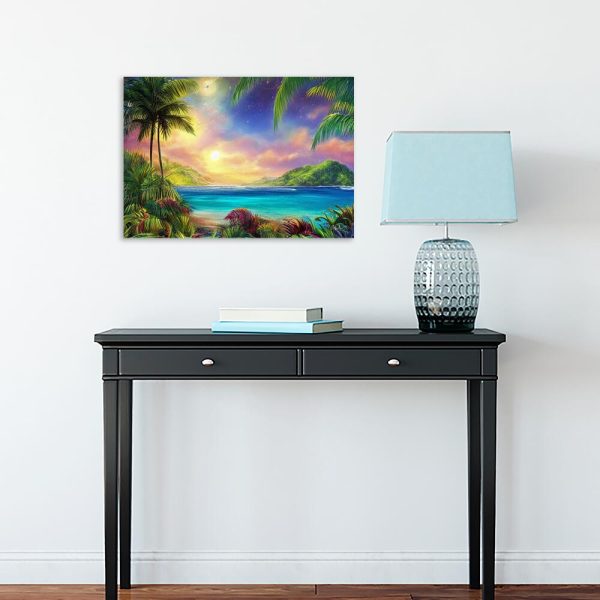 Obraz krajobraz z wyspami