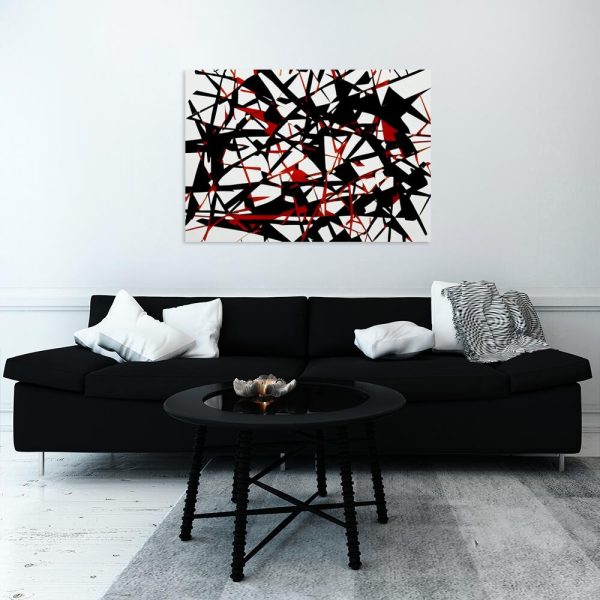 Obraz z abstrakcyjnym motywem