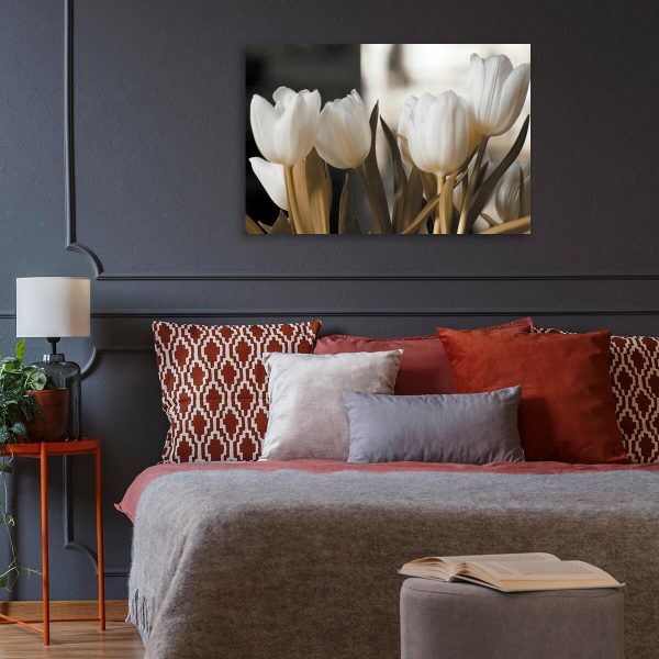 Obraz z bukietem tulipanów do biura