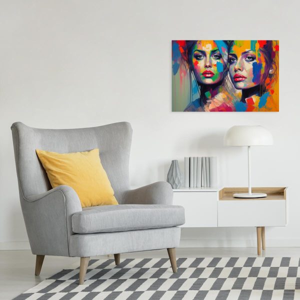 Obraz z dwoma twarzami