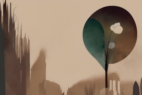 Obraz z motywem roślin